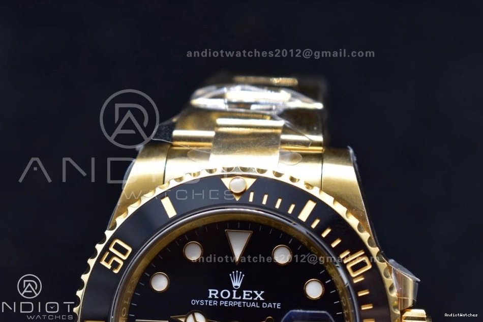 116618 VR Black Steel Best YG Plated LN Ceramic 1:1 Edition UrbanStyle Clean Submariner 465 904L 0212